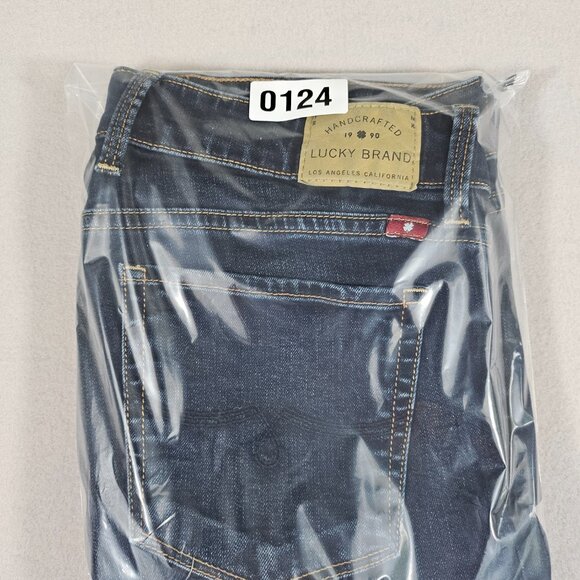 Lucky Brand Jeans Womens 8/29 Long Blue Denim Leyla Skinny Mid Rise - Picture 13 of 13